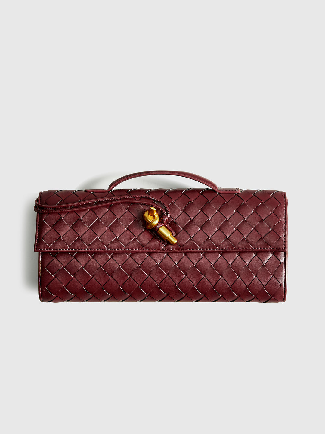 Woven Flap Clutch - KNOWRIC