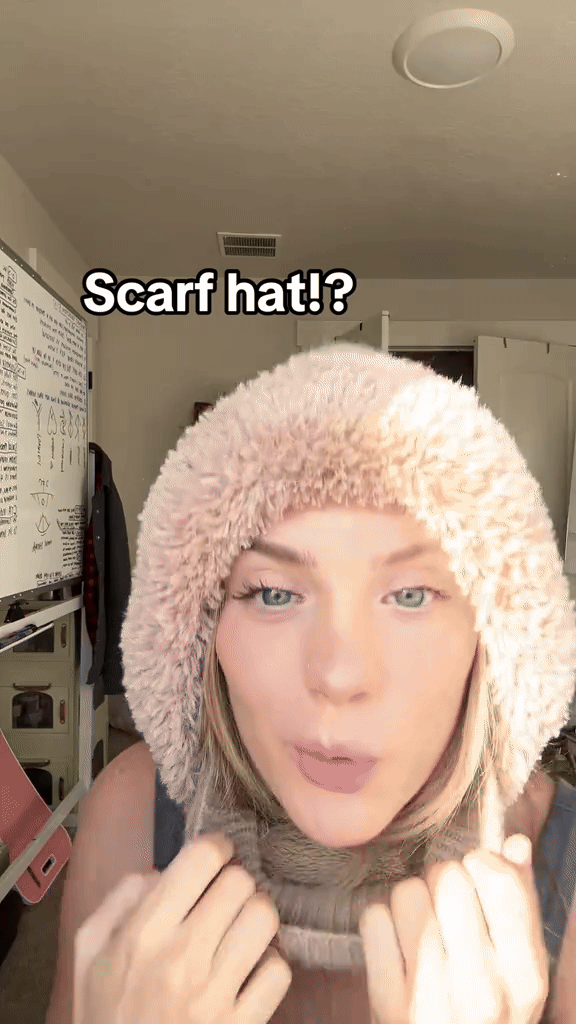 TrioWarm™ 3-in-1 Winter Beanie — Beanie, Neck Warmer & Face Cover in One