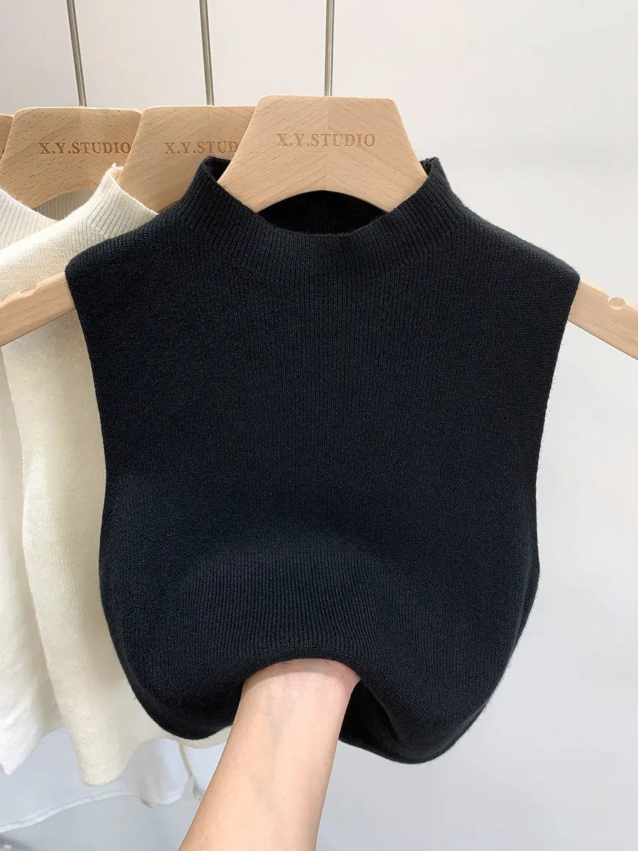 Slim-Fit Ribbed Knit Shrug KNOWRIC