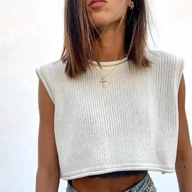Cropped Tank Top KNOWRIC