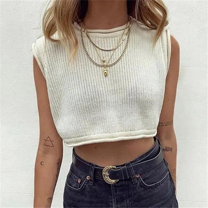 Cropped Tank Top KNOWRIC