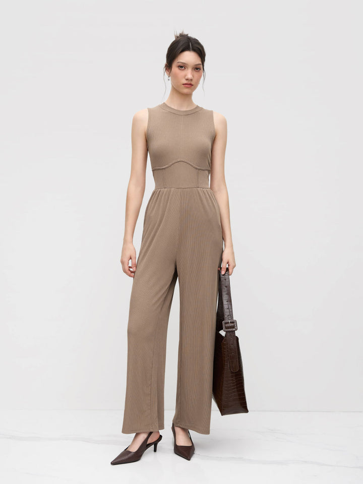 ELEGANT WIDE LEG JUMPSUIT