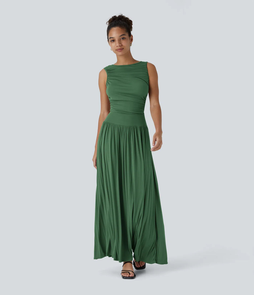 Elegant Soft - Touch Maxi Dress