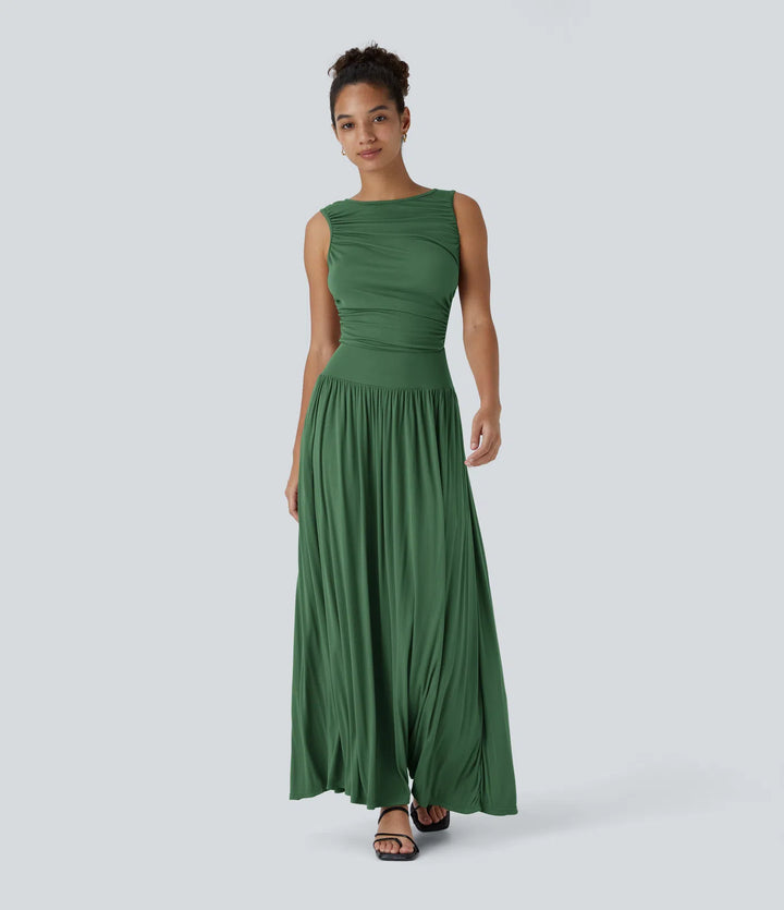 Elegant Soft - Touch Maxi Dress