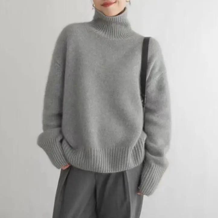 Cozy Feel Turtleneck Sweater KNOWRIC