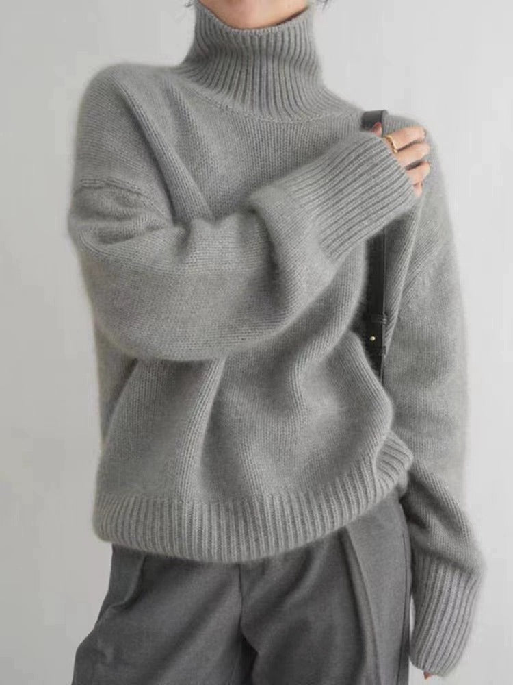 Mila™ Soft Knit Turtleneck