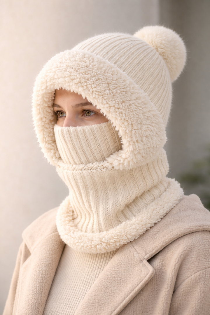 UltraWarm™ 3-in-1 Hooded Fleece Beanie