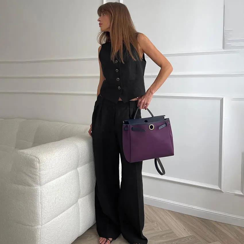 Cotton & Linen Pants Set KNOWRIC