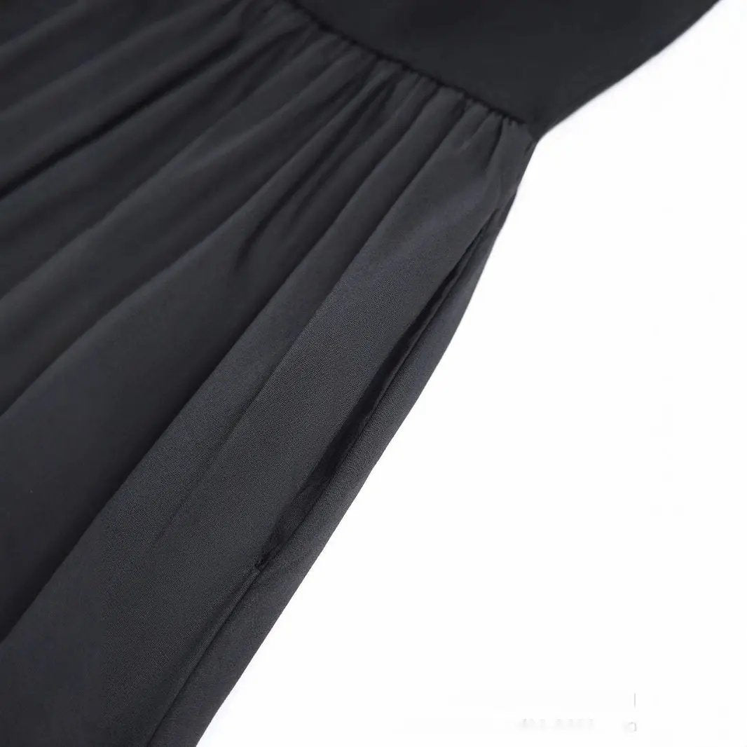 Leisure Crew Neck Long Dress KNOWRIC