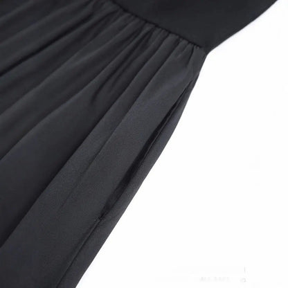 Leisure Crew Neck Long Dress KNOWRIC