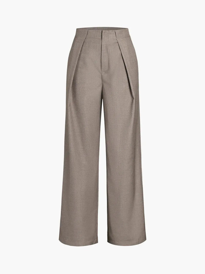 Women's Polyester Idle Style High-grade Suit Pants KNOWRIC