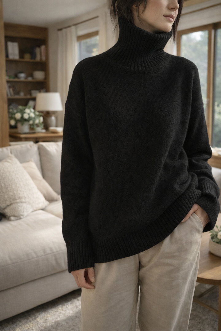Mila™ Soft Knit Turtleneck