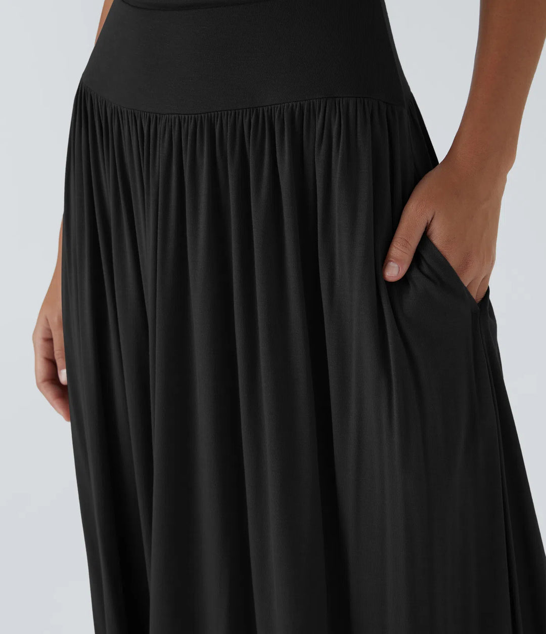 Elegant Soft - Touch Maxi Dress