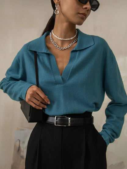 Vintage Vibe, Modern Comfort: The Elegant Retro Shirt KNOWRIC