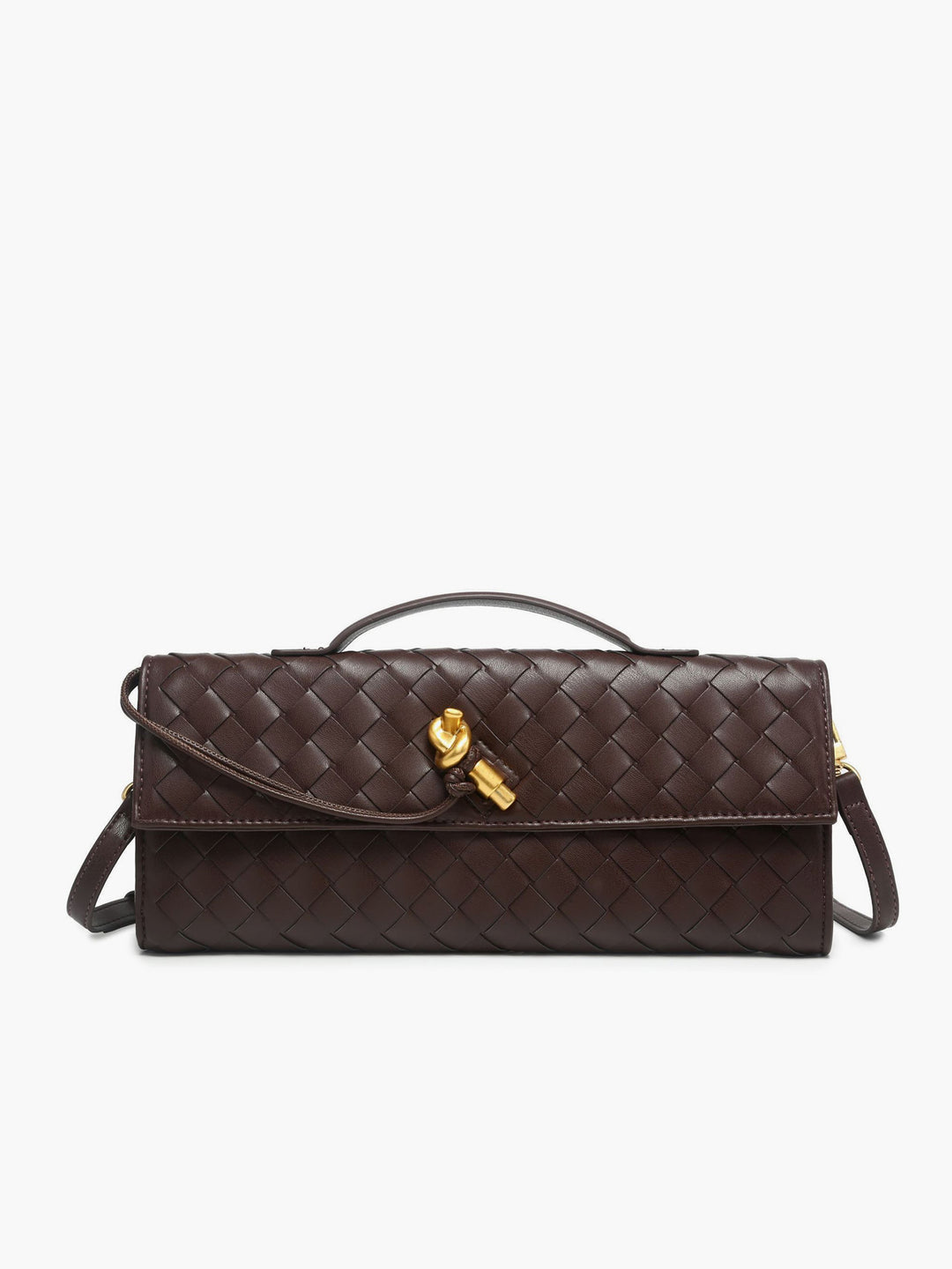 Woven Flap Clutch - KNOWRIC