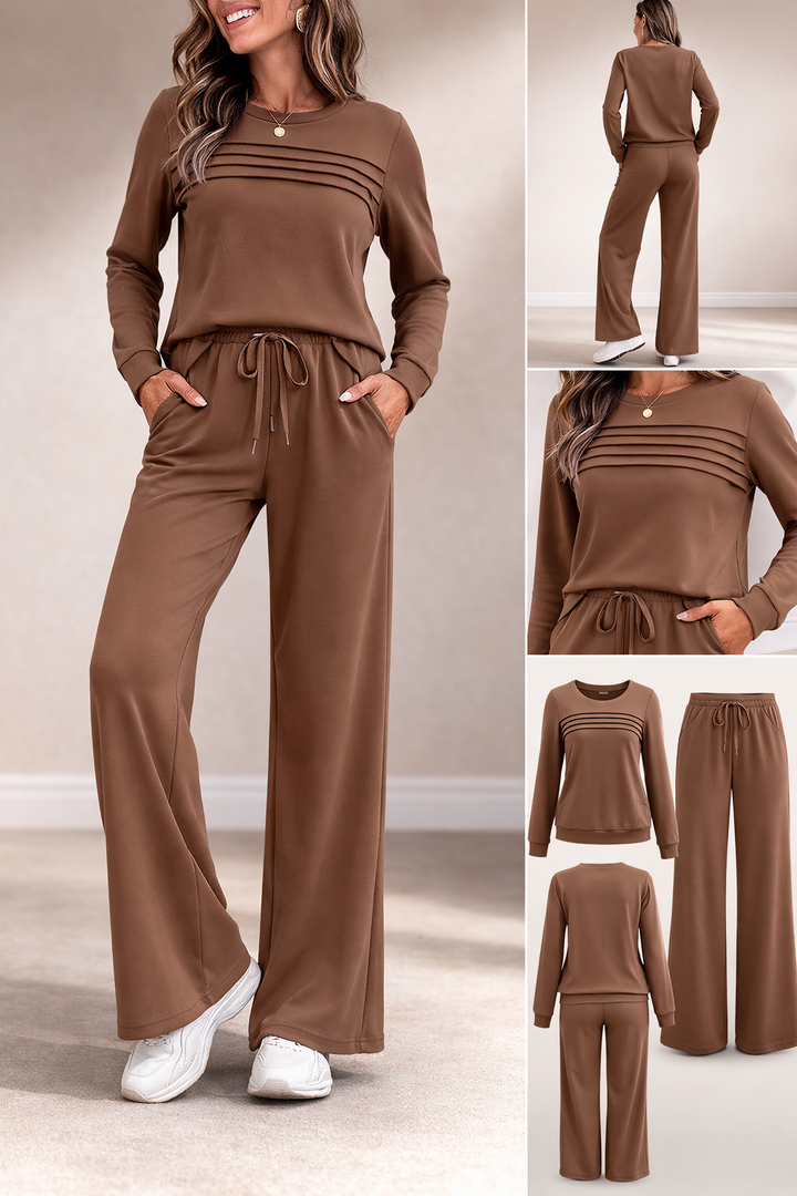 Casuel Wide - Leg Two Piece Set