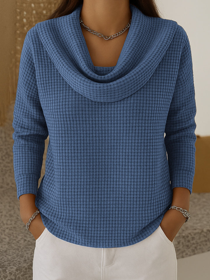 Mila™ Soft Knit Cowl Neck