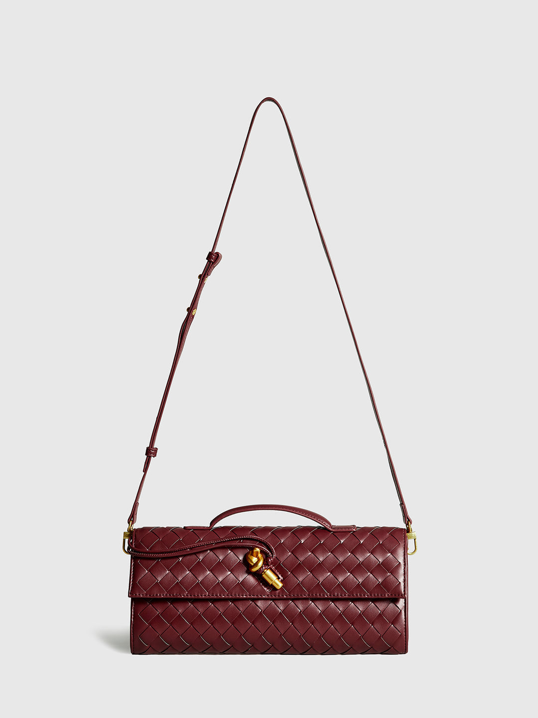 Woven Flap Clutch - KNOWRIC