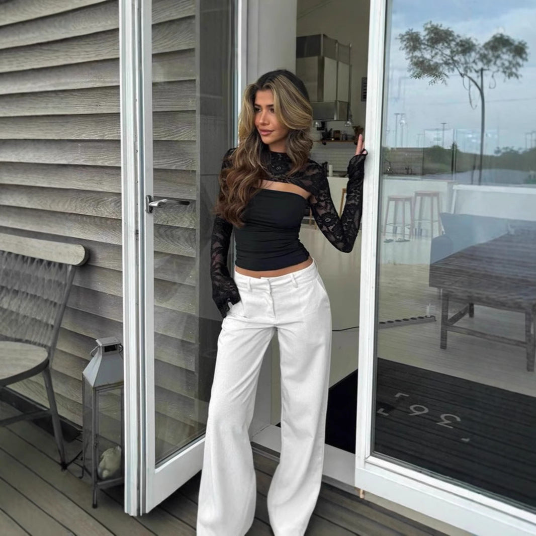 LUNA™ Sculpt Lace Top