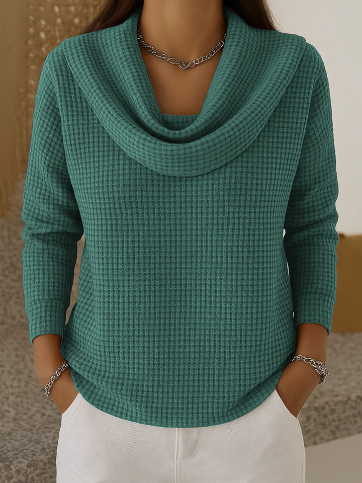 Mila™ Soft Knit Cowl Neck