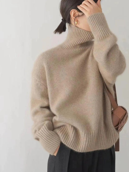 Cozy Feel Turtleneck Sweater KNOWRIC