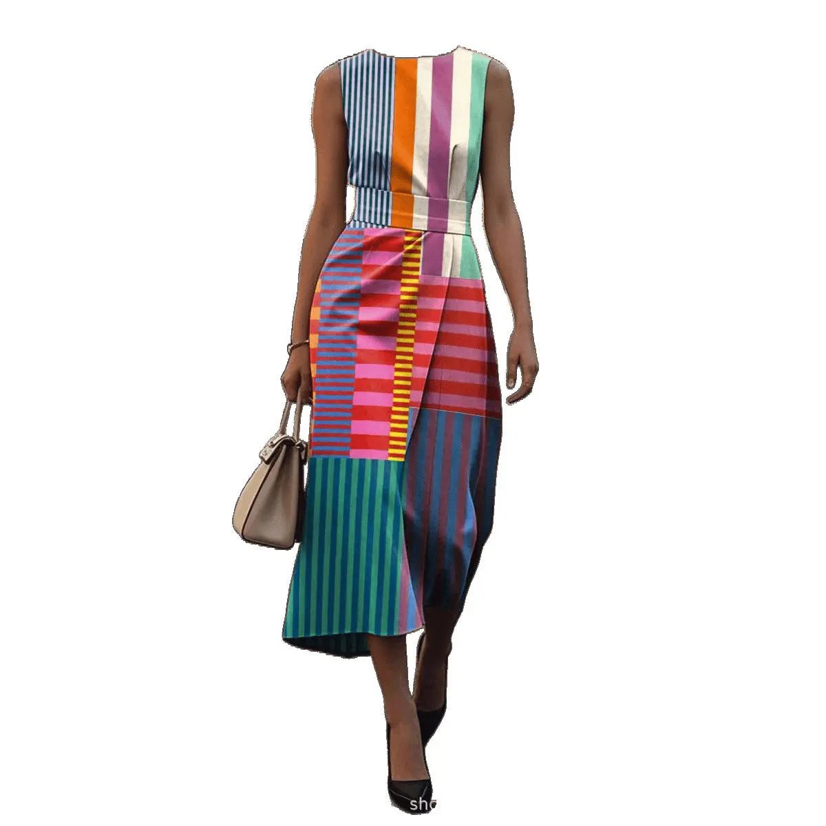 The Abstract Canvas Dress KNOWRIC