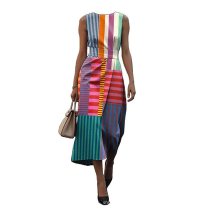 The Abstract Canvas Dress KNOWRIC