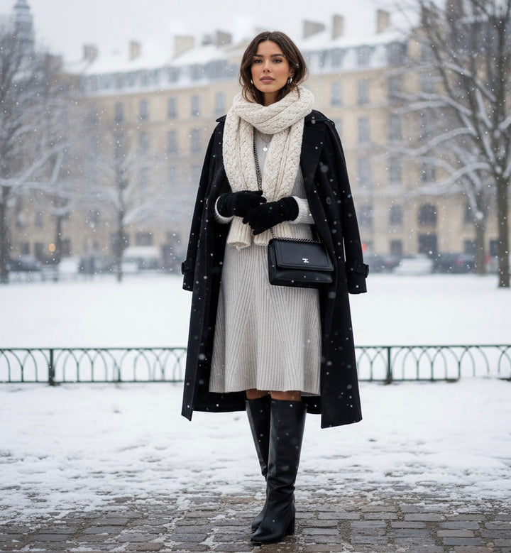 Viral Ribbed Knit Dress | Cozy Chic Fall Essential - KNOWRIC
