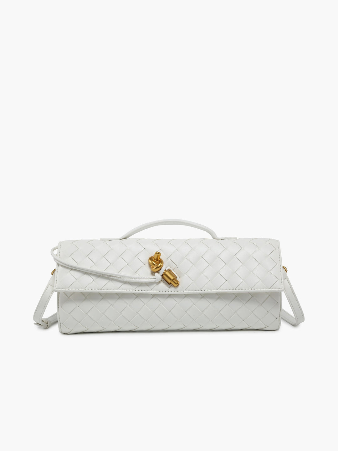 Woven Flap Clutch - KNOWRIC