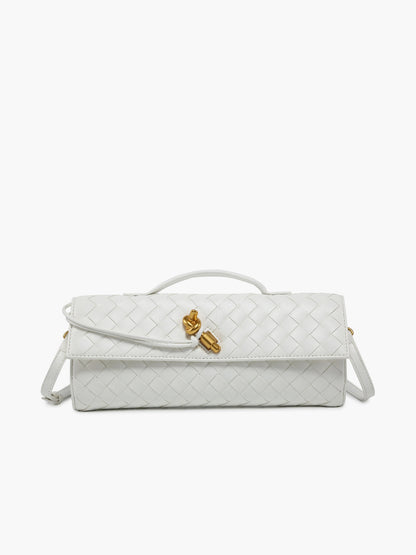 Woven Flap Clutch - KNOWRIC