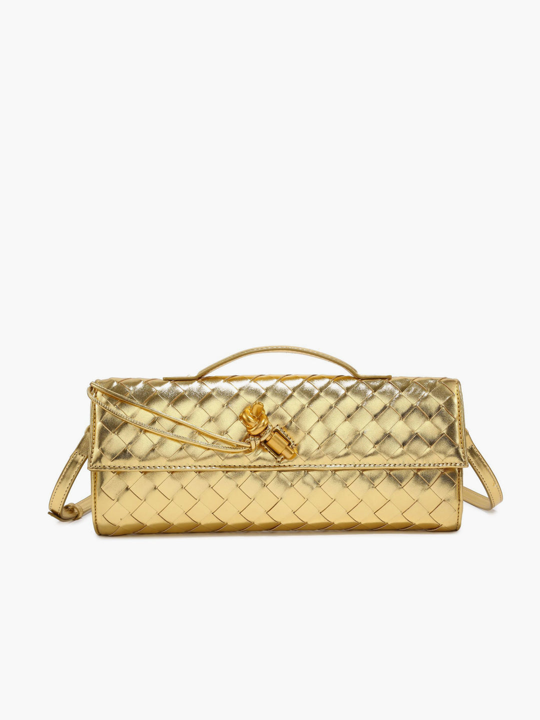 Woven Flap Clutch - KNOWRIC