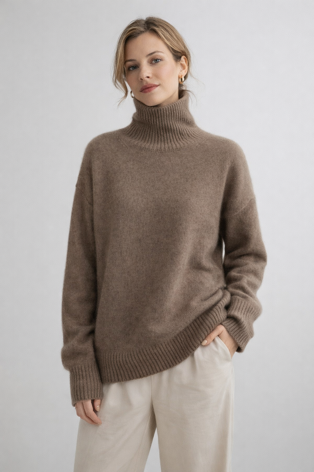 Mila™ Soft Knit Turtleneck