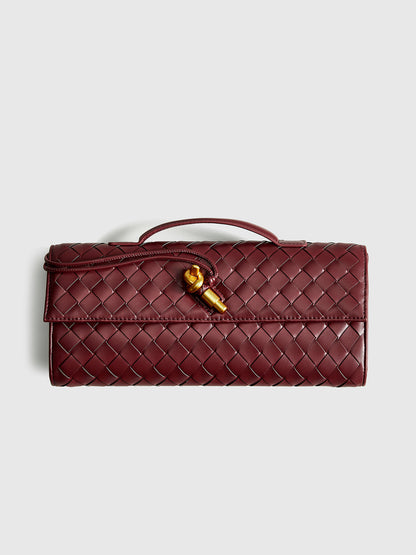 Woven Flap Clutch - KNOWRIC