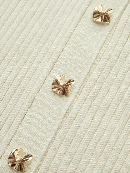 Elegant Long Sleeve Swing Dress - KNOWRIC