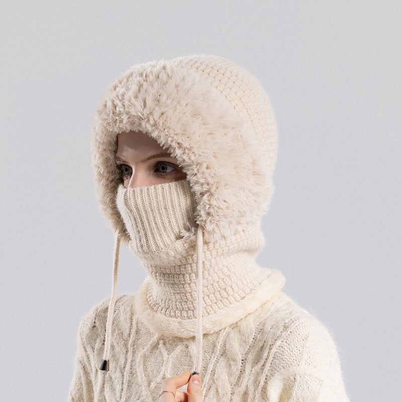 TrioWarm™ 3-in-1 Winter Hood — Beanie, Neck Warmer & Face Cover in One - KNOWRIC