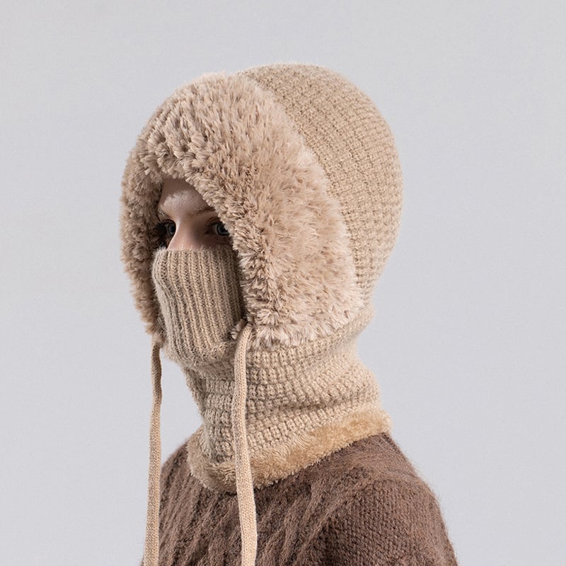 TrioWarm™ 3-in-1 Winter Hood — Beanie, Neck Warmer & Face Cover in One - KNOWRIC