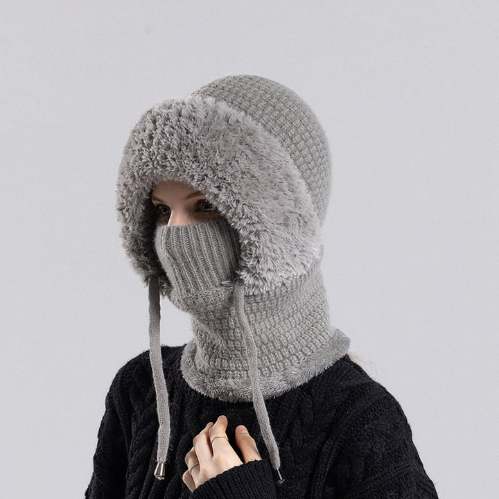 TrioWarm™ 3-in-1 Winter Hood — Beanie, Neck Warmer & Face Cover in One - KNOWRIC