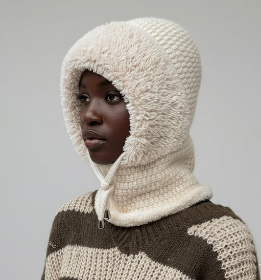 TrioWarm™ 3-in-1 Winter Hood — Beanie, Neck Warmer & Face Cover in One - KNOWRIC