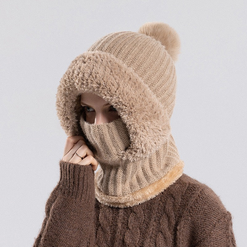 UltraWarm™ 3-in-1 Hooded Fleece Beanie