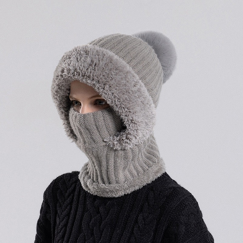 UltraWarm™ 3-in-1 Hooded Fleece Beanie
