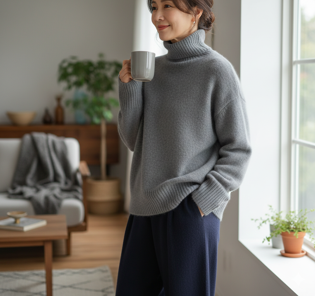 Mila™ Soft Knit Turtleneck