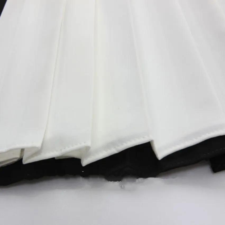 Asymmetric Patchwork Faux Leather Chiffon Pleated Maxi Skirt KNOWRIC