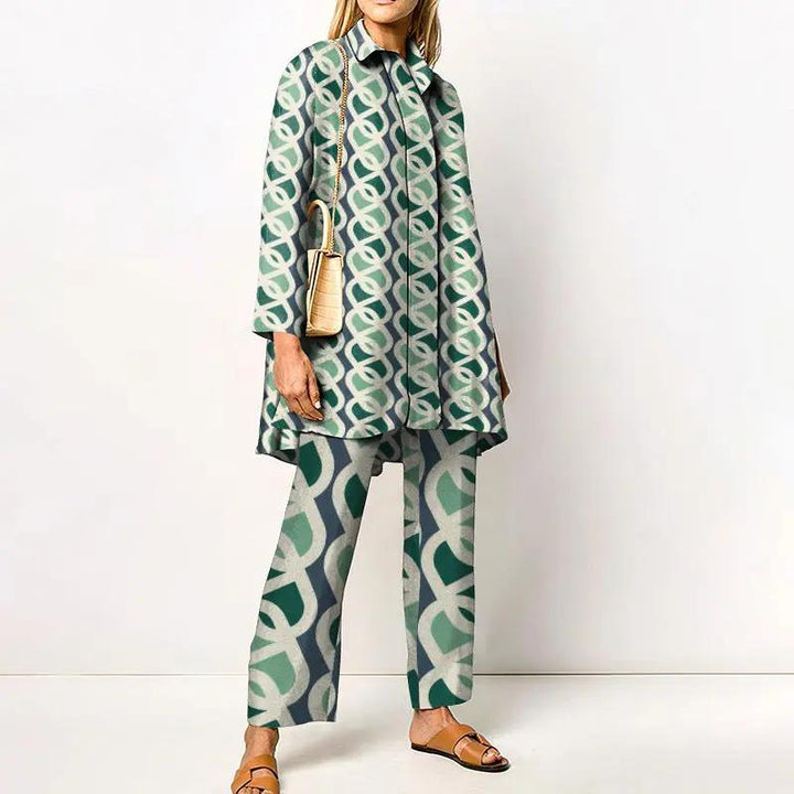 Urban 3D Print Shirt Set KNOWRIC