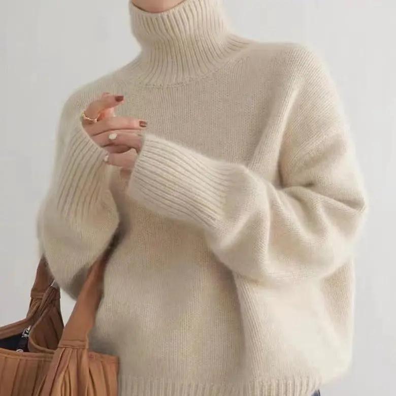 Cozy Feel Turtleneck Sweater KNOWRIC