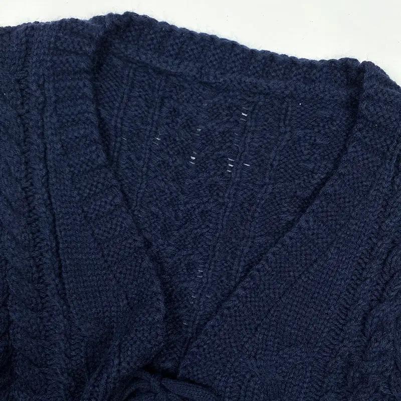 The Jacquard V- Neck Top KNOWRIC