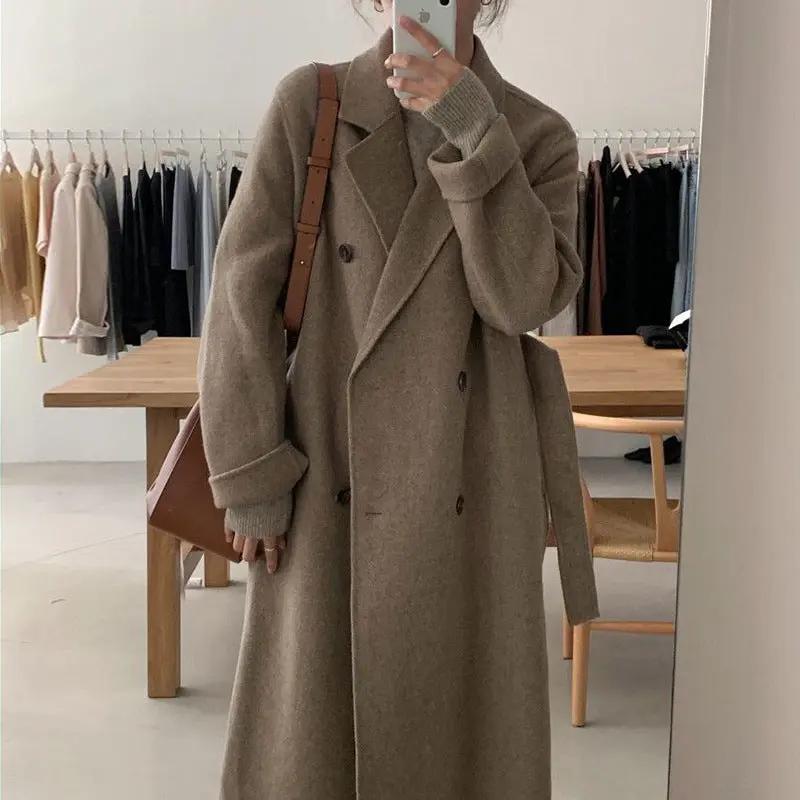 Alessia Milano Double-Breasted Coat KNOWRIC