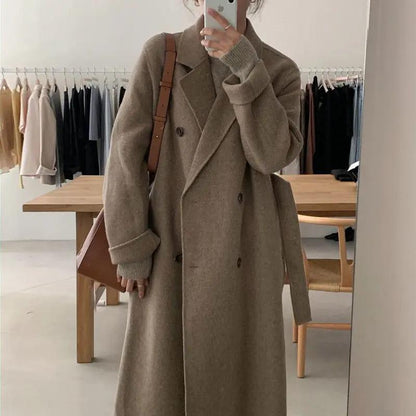 Alessia Milano Double-Breasted Coat KNOWRIC