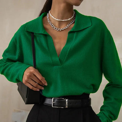 Vintage Vibe, Modern Comfort: The Elegant Retro Shirt KNOWRIC